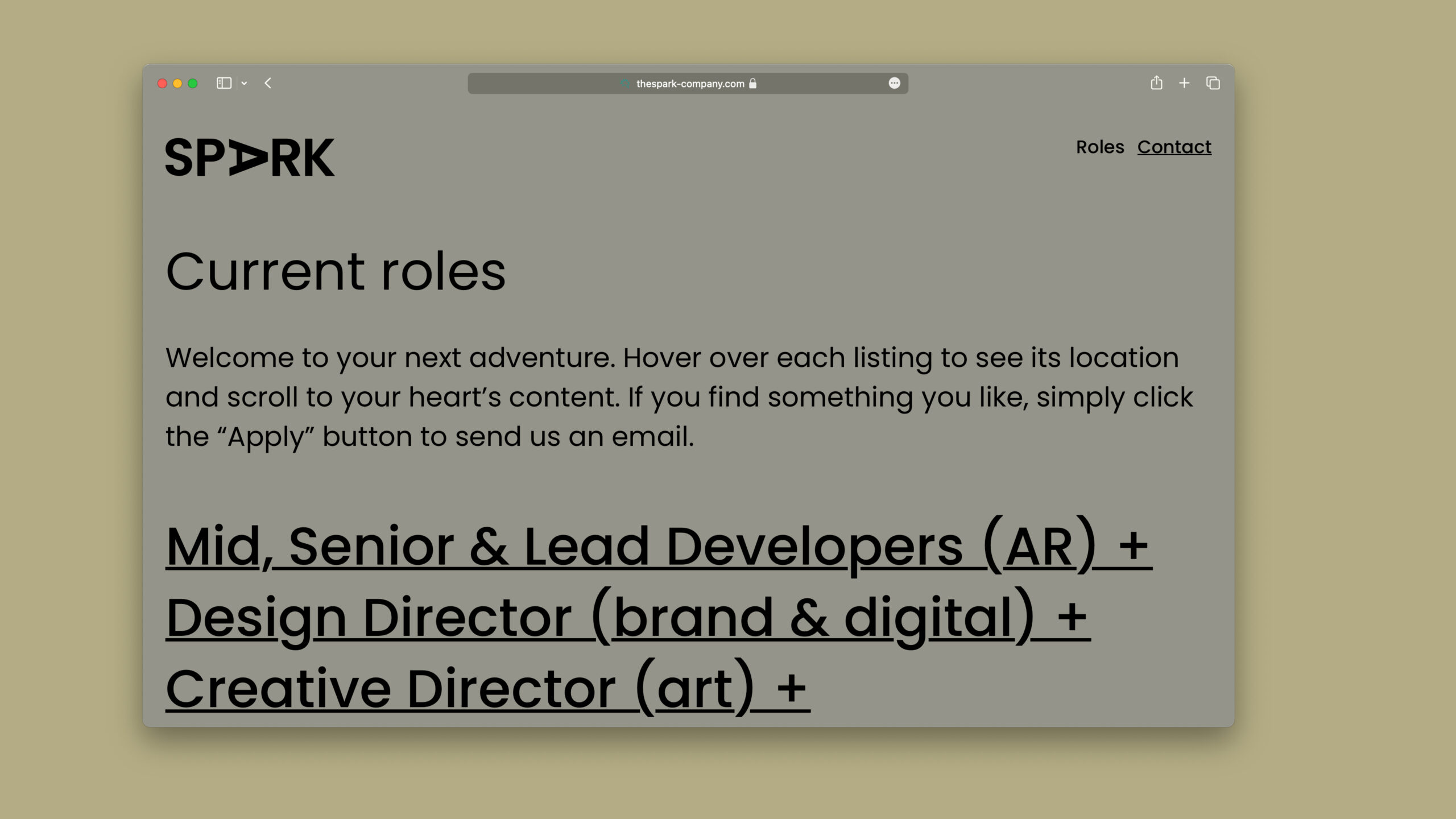 Spark_Current_Roles